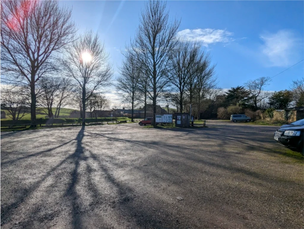 Abbotsbury Village Car Park on Rodden Row