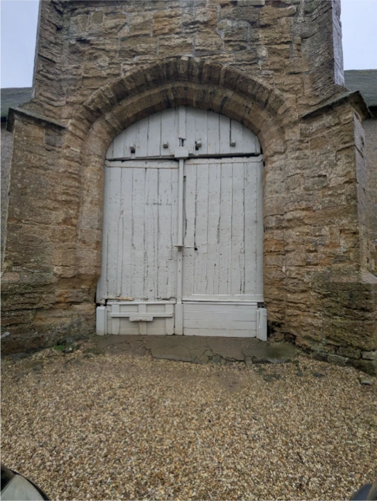 Door of the Tilthe Barn