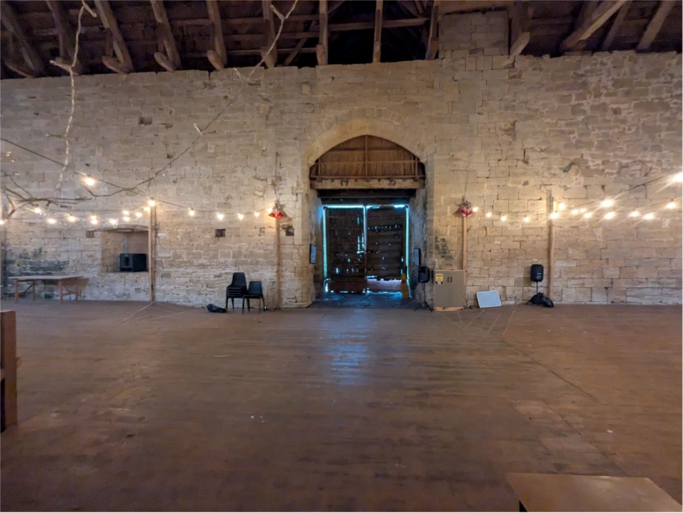 Inside the Tilthe Barn