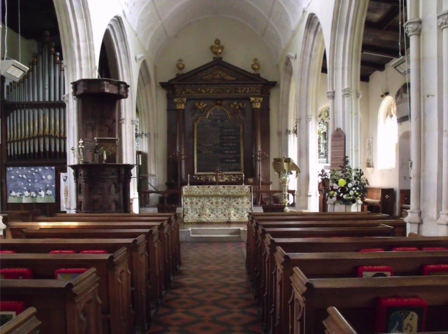 Inside the Church
