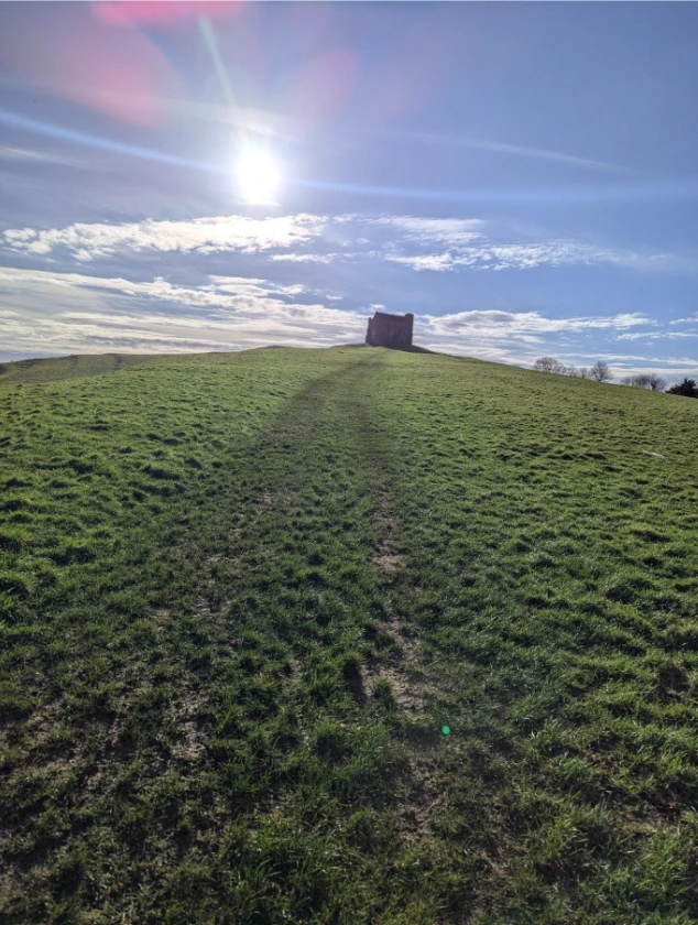 Steep Hill to St Catherine’s Chapel