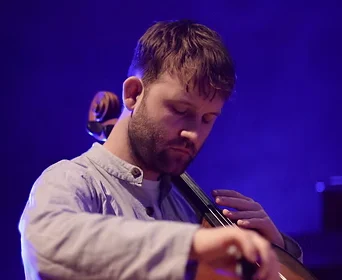 Colin Alexander playing cello