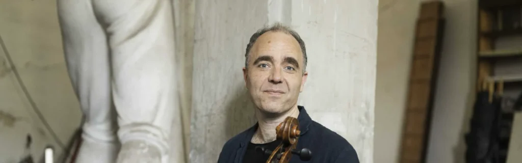 Adrian with his cello